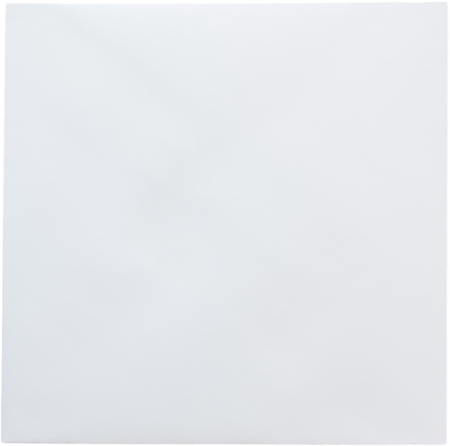 Cut Out Picture of a Plain White Paper
